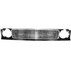 1971-72 MUSTANG POLISHED BILLET GRILLE, Without Sports Lamps